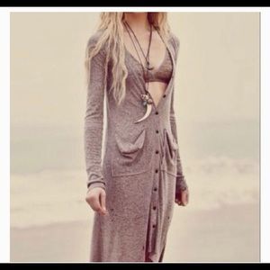 NWT. Free People beach collection long sweater